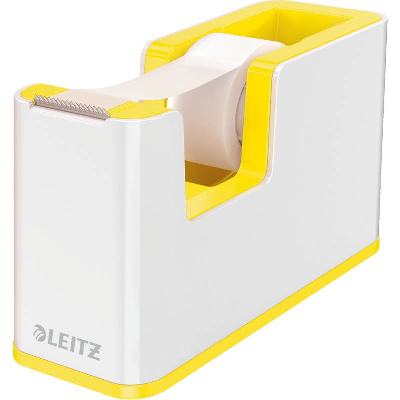 Leitz WOW DISPENSER DUAL COLOR BIANCO GIA etichetta autoadesiva-0
