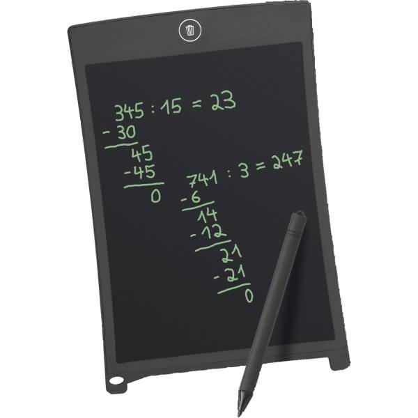 Lavagna LCD WEDO nera da 8,5 pollici-0