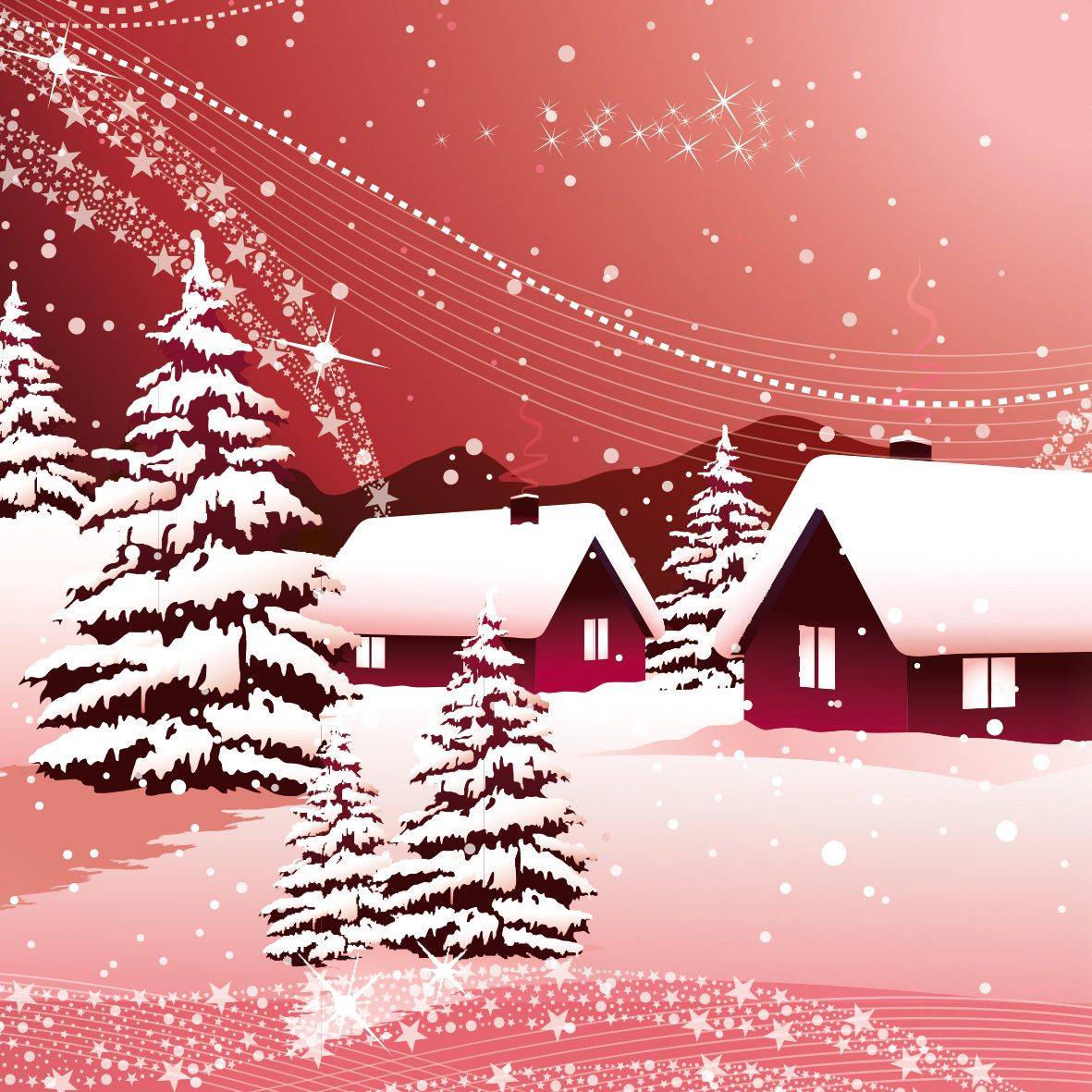 sigel Weihnachts-Umschlag "Silent Night", DIN lang gummiert, Spezialpapier, für Inkjet/Laser/Kopierer, - 1 Stück (DU033)-5