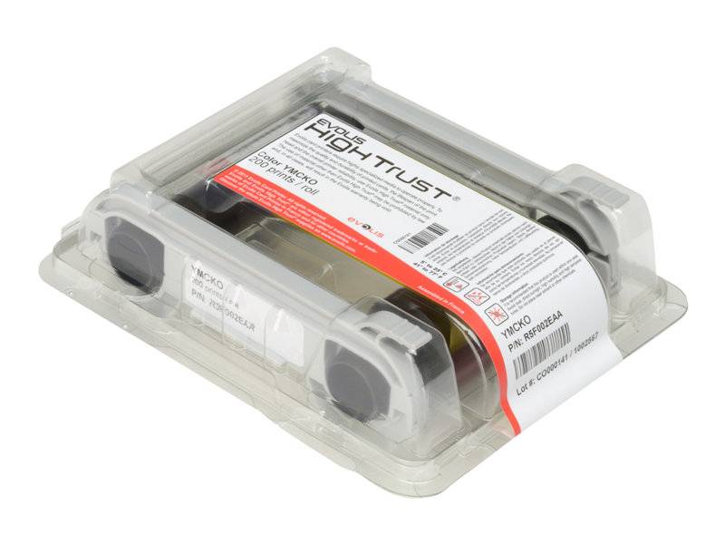 Cartuccia a nastro originale Evolis Ymcko - 200 impressioni - R5F002EAA-0