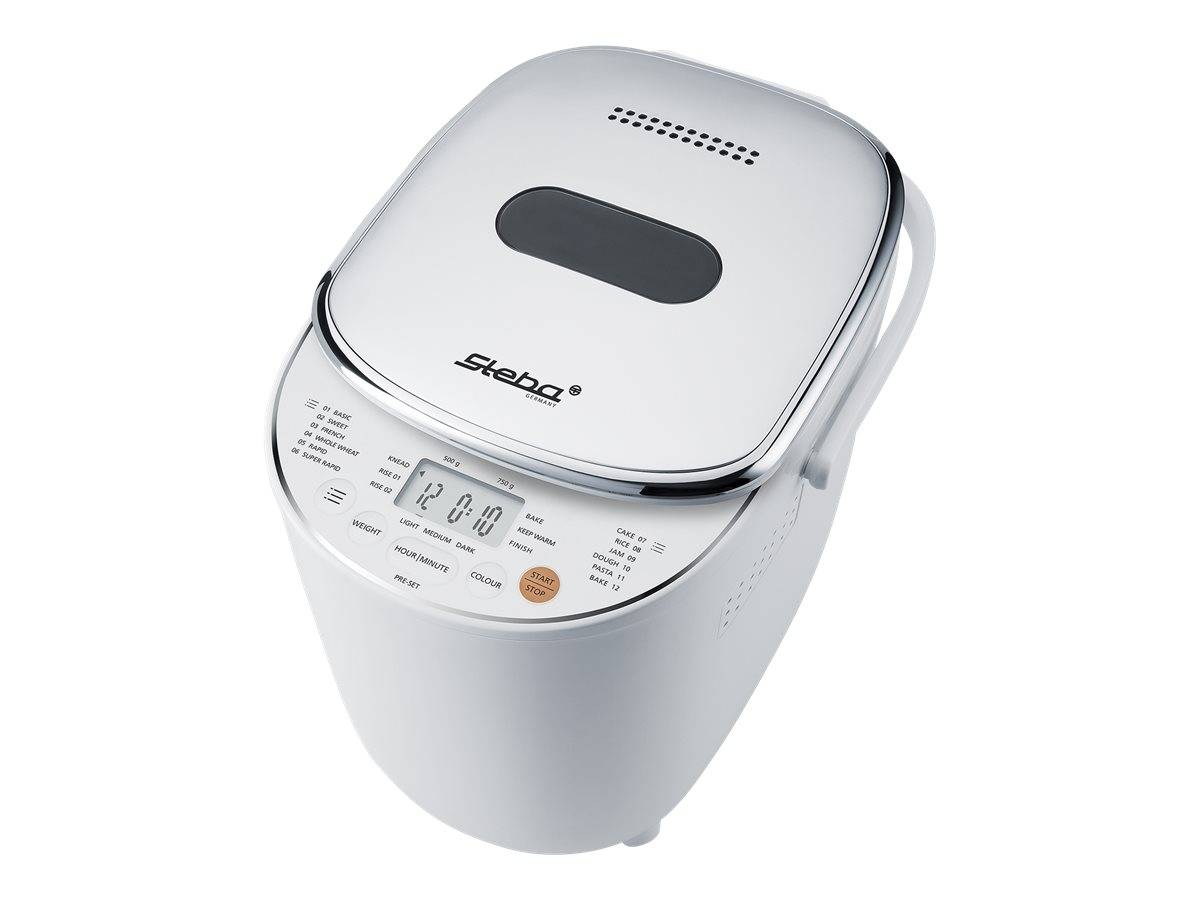 Steba bread maker BM 3 silver / white-0