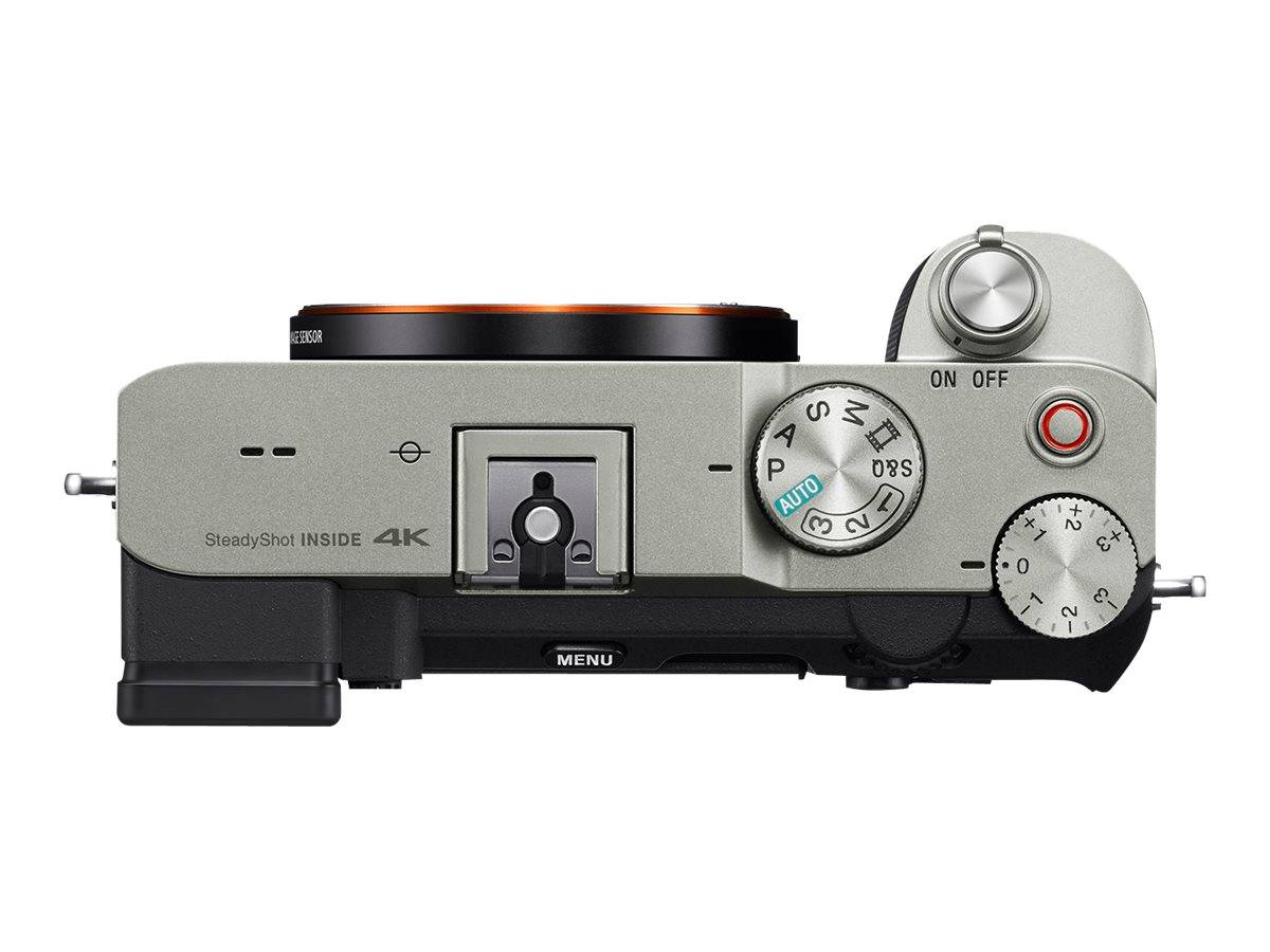 Sony ÃŽÂ± 7C Corpo MILC 24,2 MP CMOS 6000 x 4000 Pixel Nero, Argento-1