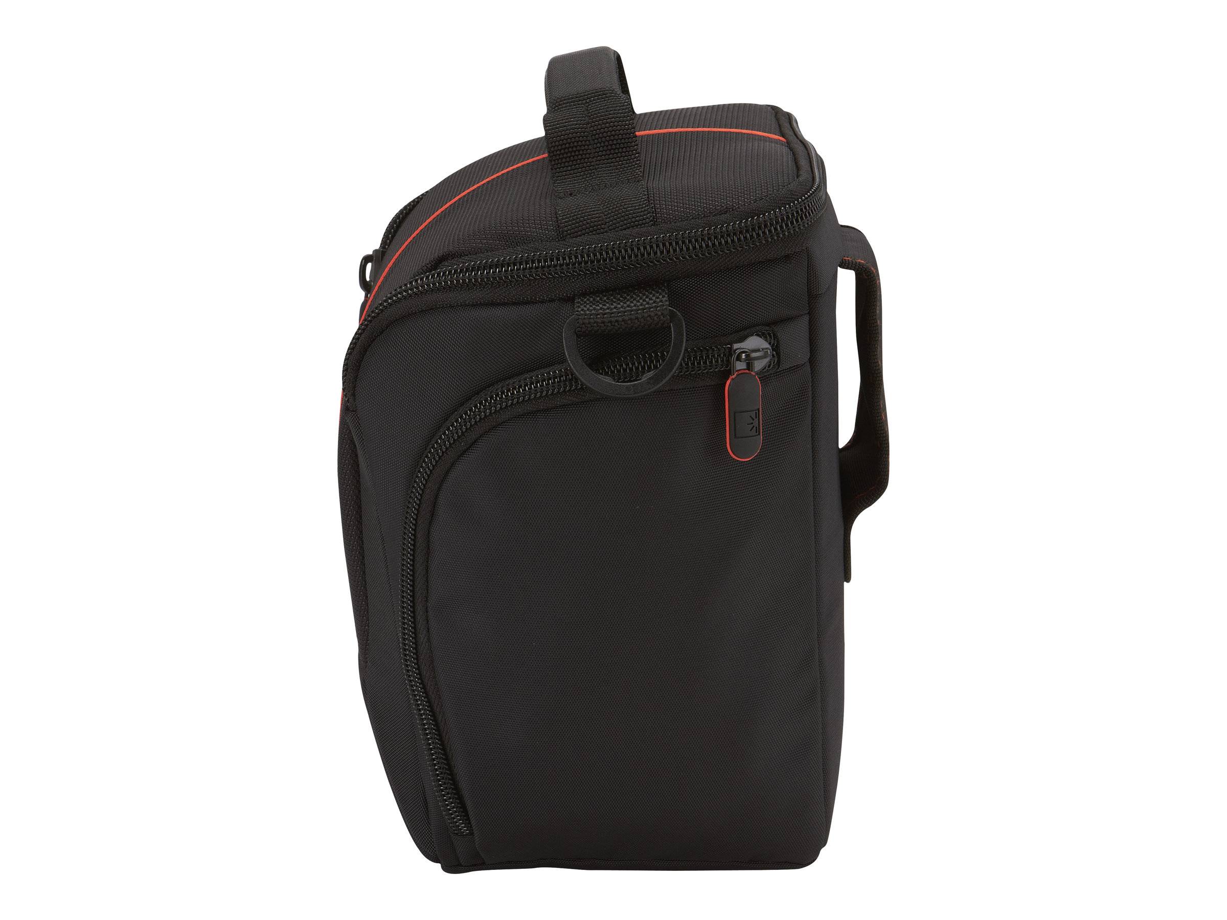 Borsa per videocamera CaseLogic DCB306K nero/rosso, nylon, borsa per fotocamera SLR-5
