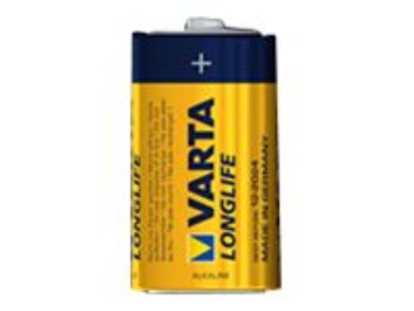 Batteria Varta alcalina, mono, D, LR20, 1,5 V a lunga durata, confezione in alluminio (confezione da 4)