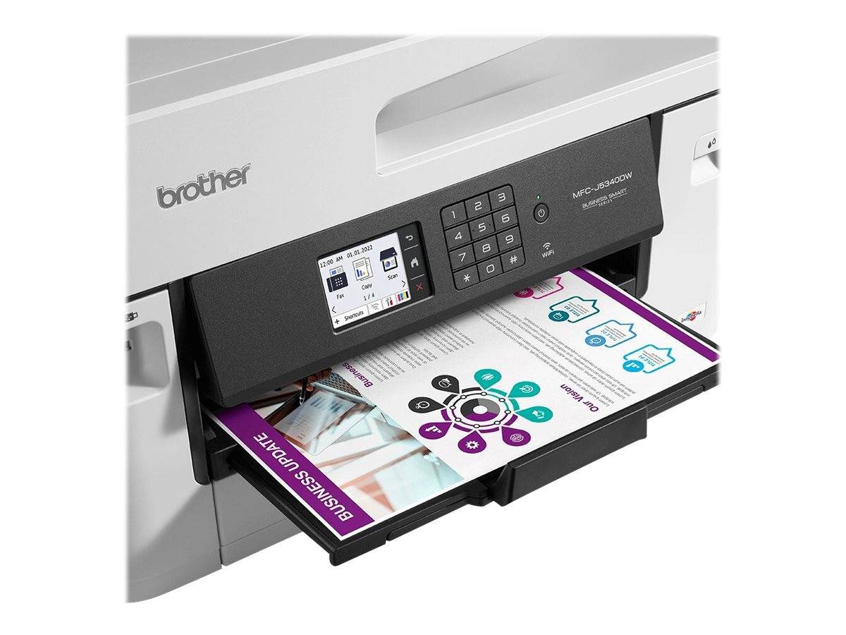 Brother MFC-J5340DW - Multifunktionsdrucker - Farbe - Tintenstrahl - A3 (Medien) - bis zu 25 Seiten/Min. (Kopieren) - bi-1
