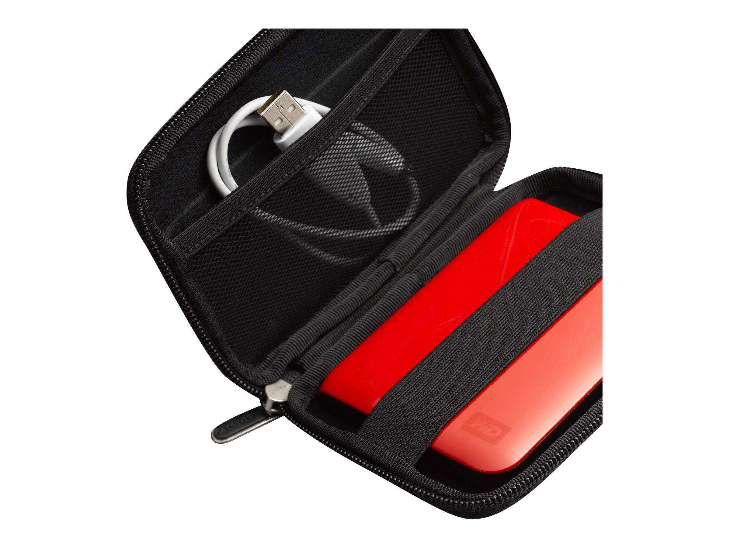 Case Logic QHDC-101 Black Custodia a tasca EVA (Acetato del vinile dell'etilene) Nero-1