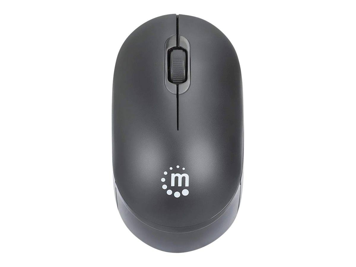Manhattan 190145 mouse Ambidestro RF Wireless Ottico 1000 DPI-4