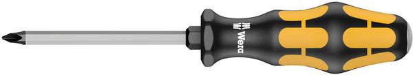 Wera 917 05017005001 Officina e meccanica Cacciavite a croce PH 1 Lunghezza della lama: 80 mm DIN ISO 8764-PH