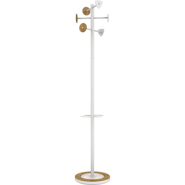 Crea vestiti unilux Bora Bamboo White, bambù 38,0 x 178,0 cm 6 ganci