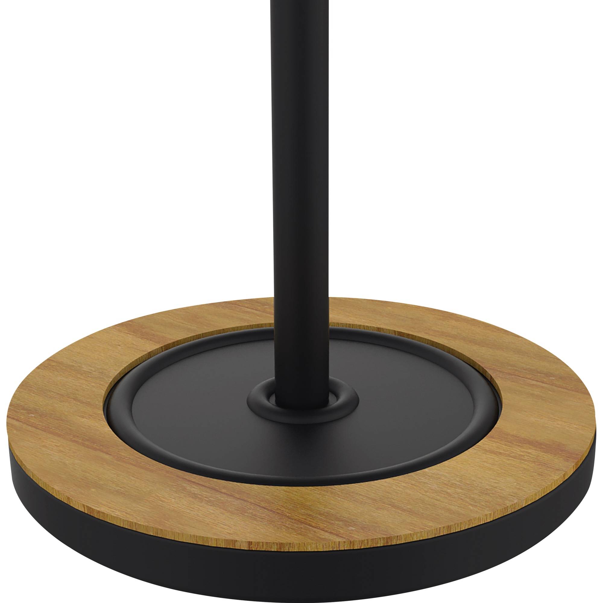 Appendiabiti unilux BORA BAMBOO sz nero, bambÃƒÂ¹ acciaio, bambÃƒÂ¹ 38,0 x 178,0 cm-3