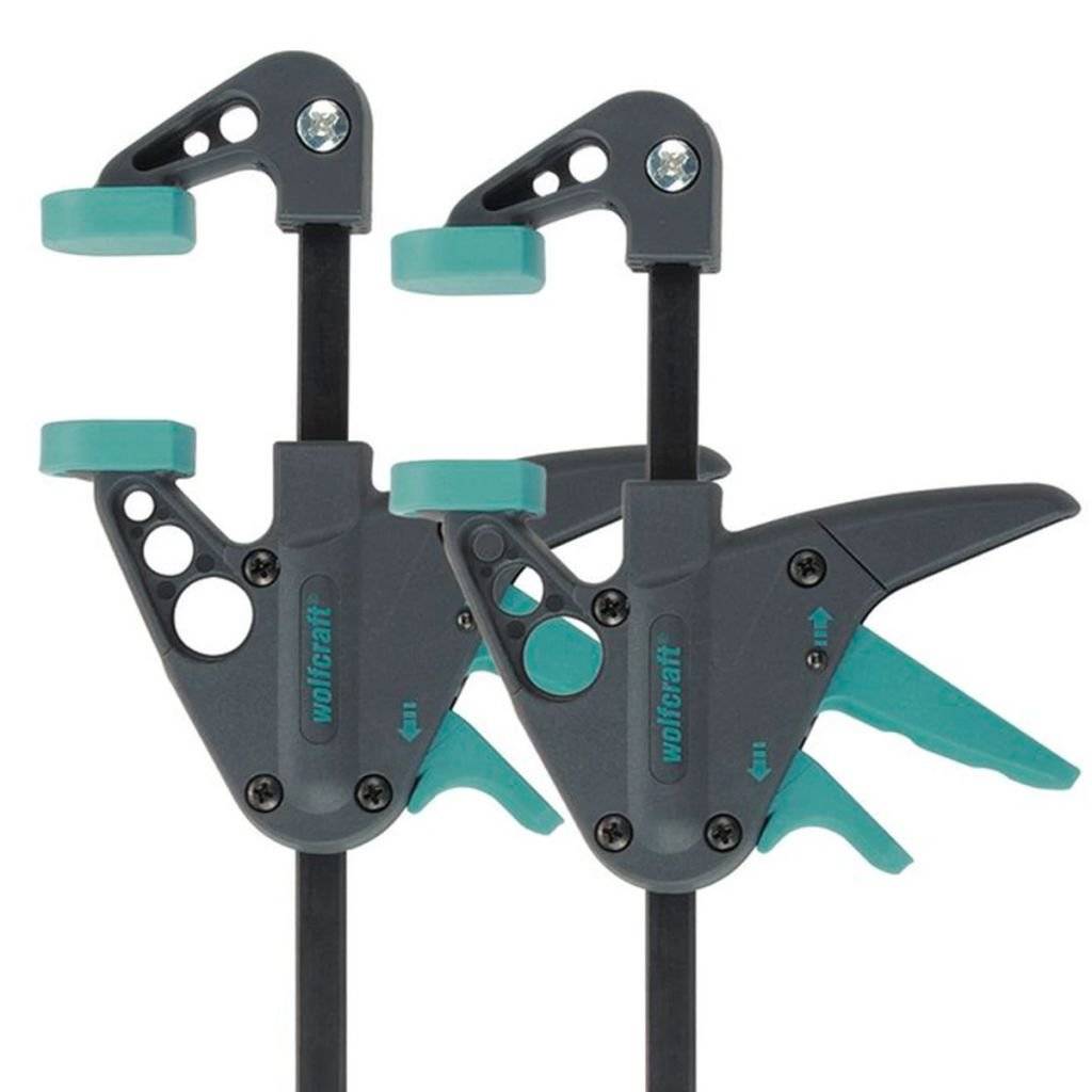 Wolfcraft EHZ Mini-Einhandzwingen 3455100 Spann-Weite (max.):110 mm Ausladungs-Maße:40 mm-0