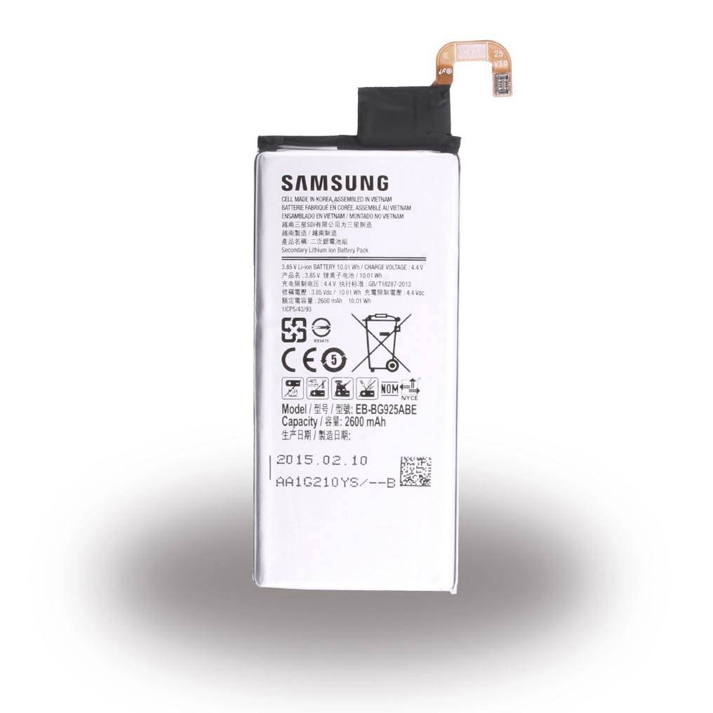 Samsung EB-BG925ABEGWW ricambio per cellulare Batteria Nero, Argento-0