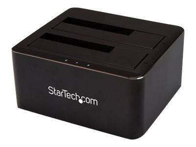 Startech.com docking station a doppio bay sata per 2x 2,5/3,5\ sata ssd/hdd - usb 3.0-1