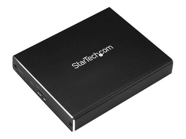 StarTech.com Box Esterno USB 3.1 (10Gbit/s) a 2 Slot - Enclosure M.2 NGFF SSD SATA - RAID-1