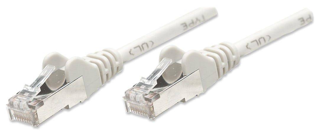 Intellinet 329958 RJ45 Cavo di rete, cavo patch CAT 5e F/UTP 15.00 m Grigio Schermatura a fogli 1 pz.-4