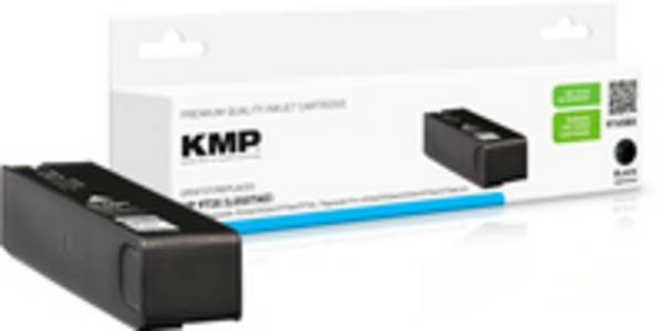 KMP H165BX cartuccia d'inchiostro Compatibile Resa elevata [XL] Nero (KMP H165BX bl?kpatron Kompatibel H?jt)