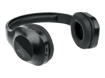Manhattan 179812 cuffia e auricolare Con cavo e senza cavo A Padiglione Musica e Chiamate Micro-USB Bluetooth Nero (HEAD-1