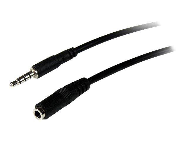 StarTech.com 2m 3.5mm/3.5mm cavo audio Nero-1