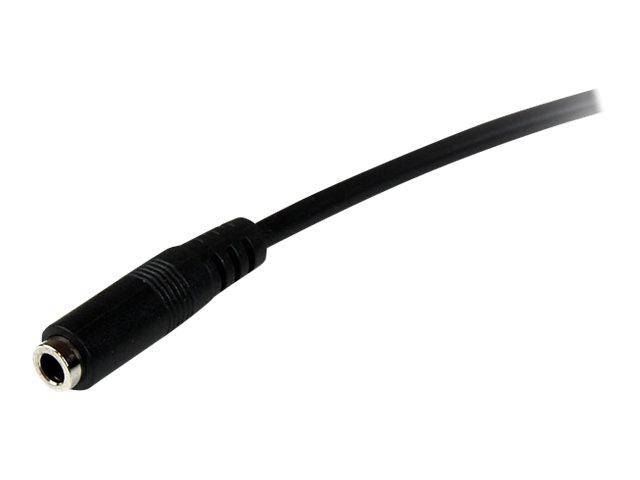 StarTech.com 2m 3.5mm/3.5mm cavo audio Nero-2
