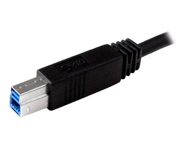 StarTech.com USB31CB1M cavo USB 1 m USB 3.2 Gen 2 (3.1 Gen 2) USB C USB B Nero-3