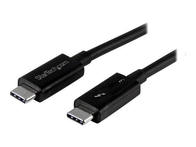 StarTech.com Cavo Thunderbolt 3 da 50 cm, 40Gbps, 100W PD, 4K/5K, Certificato Thunderbolt, Compatibile con Thunderb-3