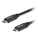 StarTech.com Cavo USB-C a USB-C con Power Delivery PD 5A - M/M - USB2.0 - Conforme USB-IF da 1m USB2C5C1M