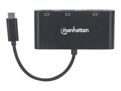Convertitore Audio Video USB-C™ Multiporta - Hub MST HDMI DP VGA-2