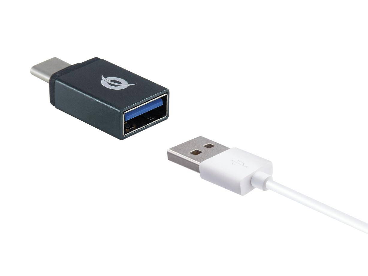 Conceptronic Adattatore OTG da Usb-C a Usb-A e Usb-C a Micro Usb-3