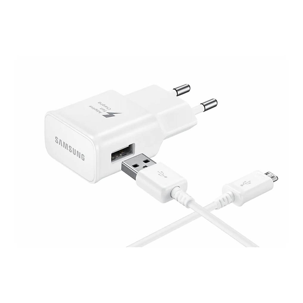 Adattatore USB Samsung Cavo Micro USB Bianco BULK - EP-TA200EWE-0