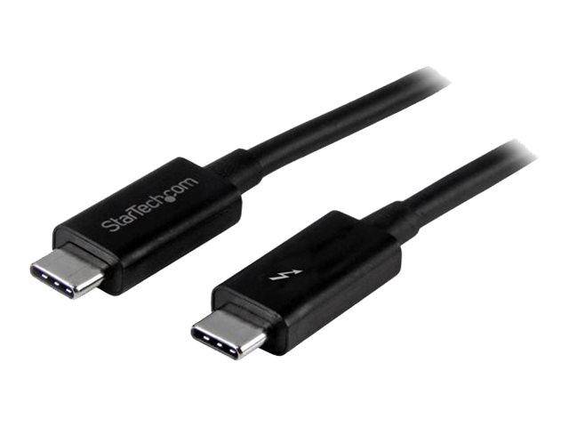 StarTech.com Cavo Thunderbolt 3 da 2m, 20Gbps, 100W PD, 4K, Certificato Thunderbolt, Compatibile con Thunderbolt 4/USB-0