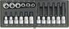 Proxxon Industrial Kit inserti giravite a bussola 1/2" (12.5 mm) 18 parti 23 296