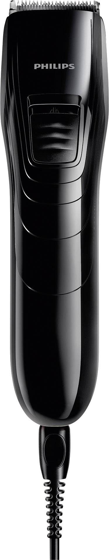 Tosatrice elettrica nera con cavo e design ergonomico, ideale per tagliare e sistemare i capelli con precisione.