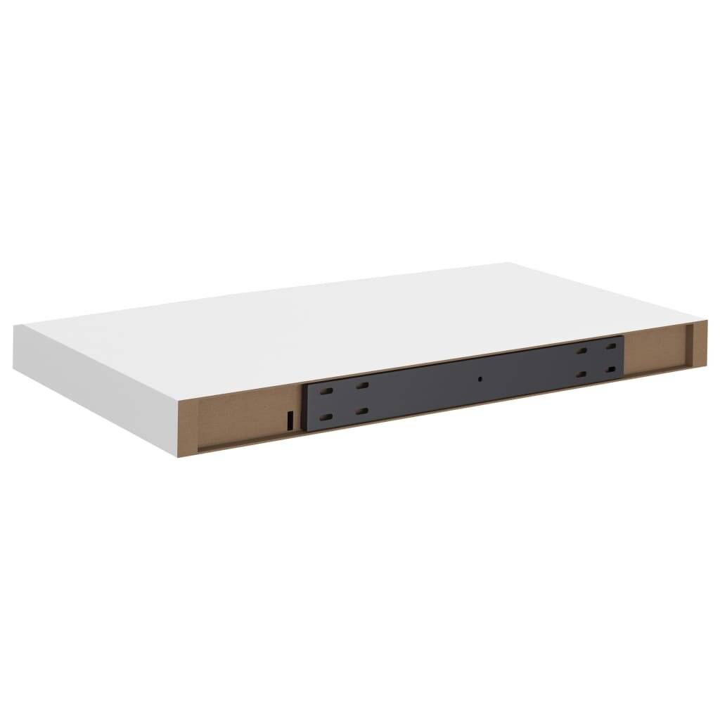 Immagine simbolo per Scaffali a Parete 2 pz Bianchi 50x23x3,8 cm in MDF
