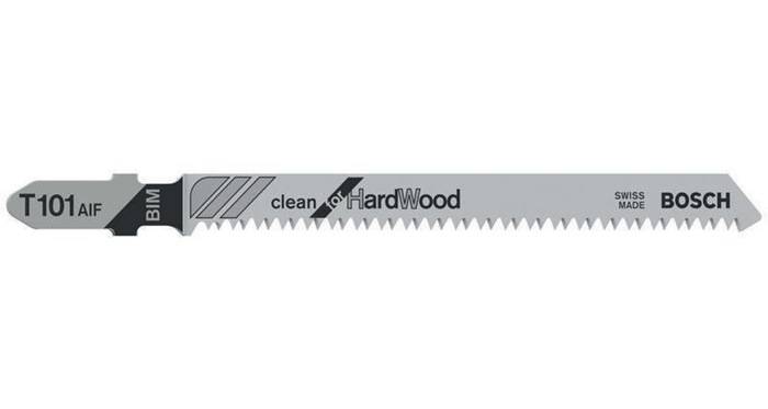2608634897 - Set 5 lame per seghetto alternativo T 101 AIF Clean for Hard Wood