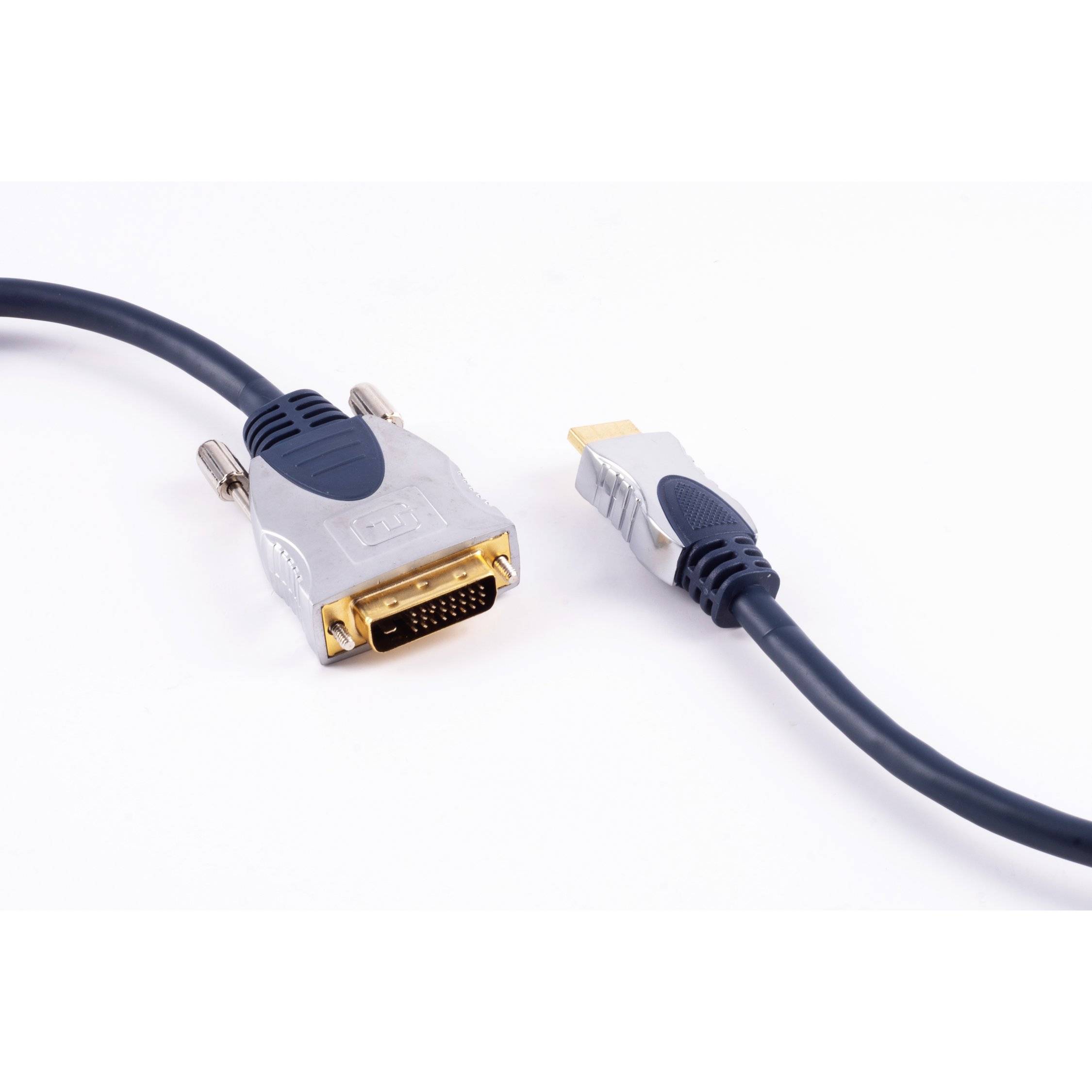 SHIVERPEAK SP77481 Adattatore per cavi video 15 m HDMI Tipo A (Standard) DVI-D Blue-Chrome (SP77481)-1