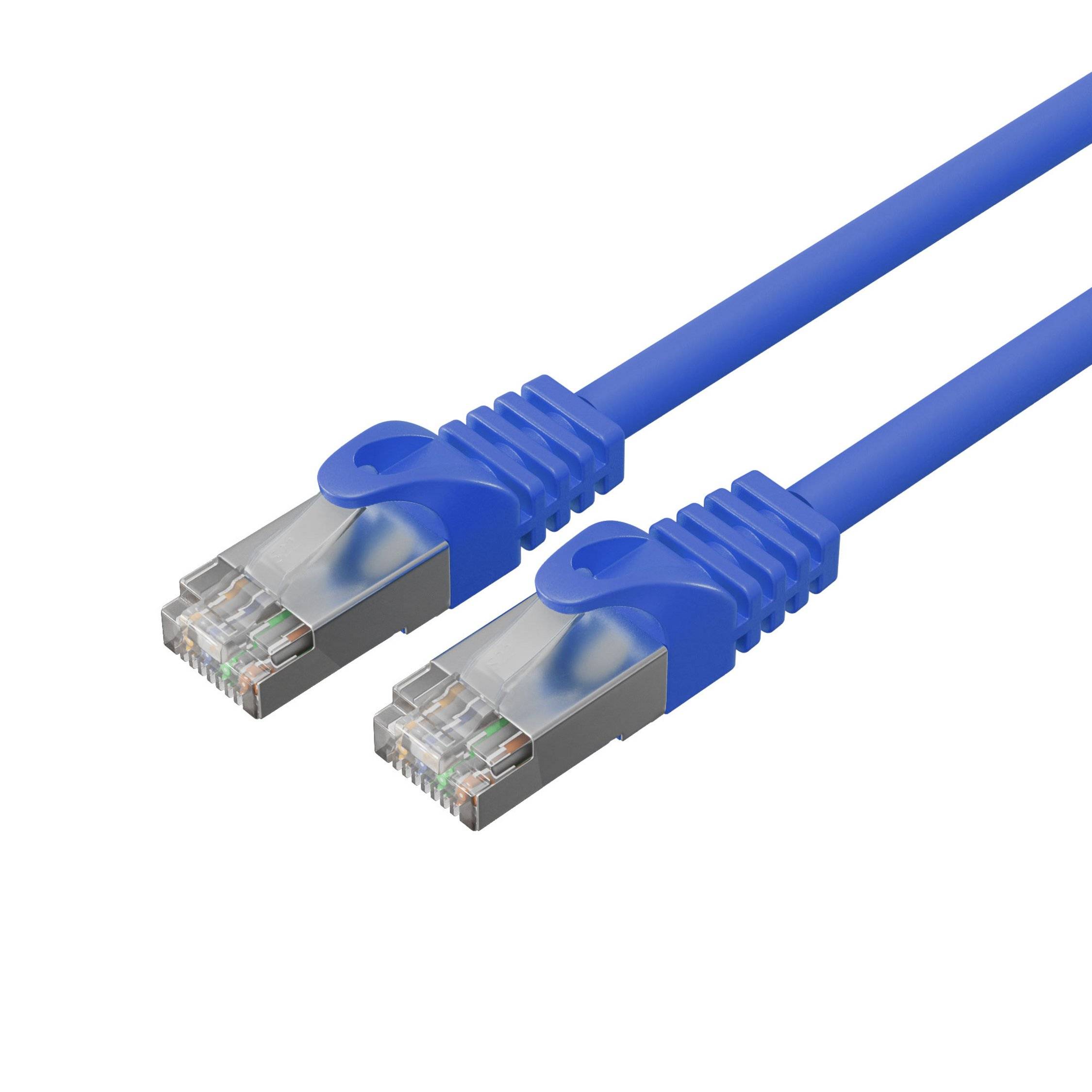 shiverpeaks BASIC-S - RJ-45 - RJ-45 - Männlich/männlich - Gold -Cat.7 Rohkabel - S/FTP (S-STP) (BS75511-0.5B)-2
