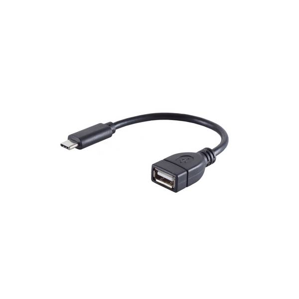 shiverpeaks BS13-20015. Kabellänge: 0,12 m, Anschluss 1: USB C, Anschluss 2: USB A, USB-Version: USB 2.0, Maximale Daten