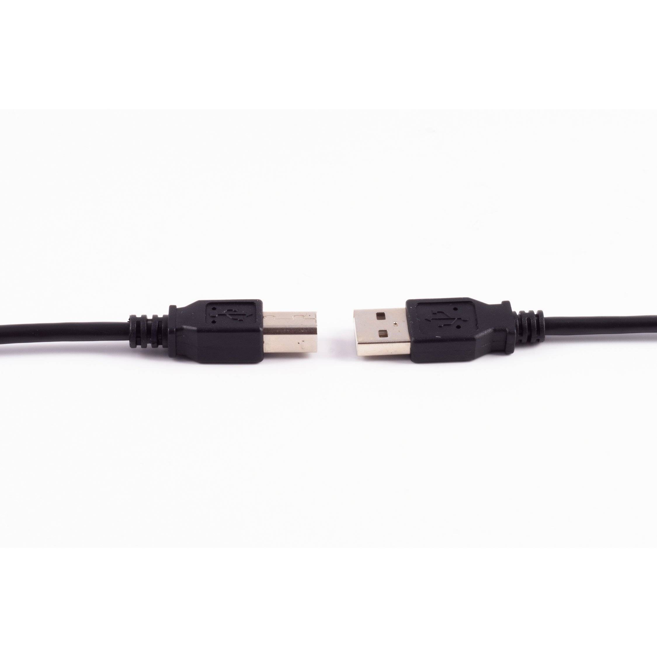 shiverpeaks BS13-23015 USB Kabel 0,5 m USB 2.0 USB A USB B Schwarz (BS13-23015)-1