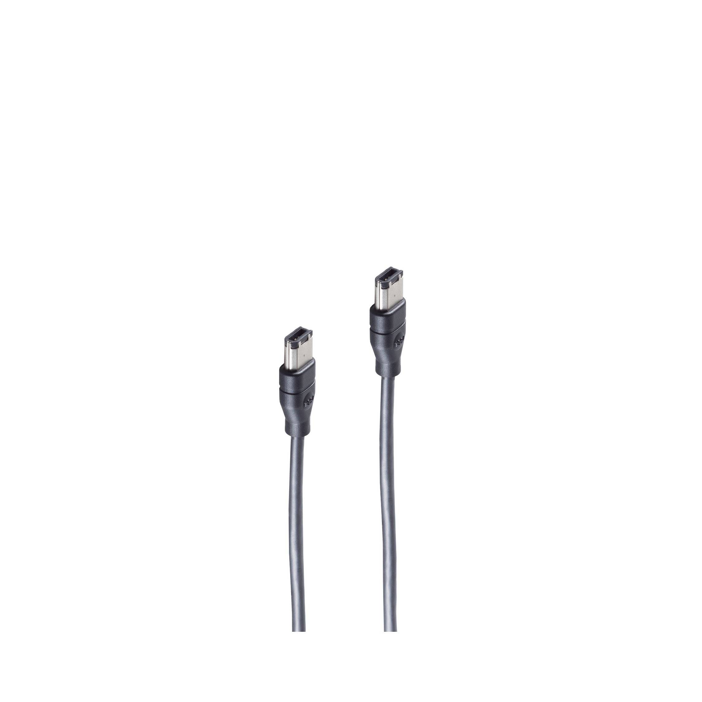 shiverpeaks BS77205 - FireWire 400 (IEEE 1394/IEEE 1394a) - 6-p - 6-p - Schwarz - Männlich/Männlich - 400 Mbit/s (BS7720-0