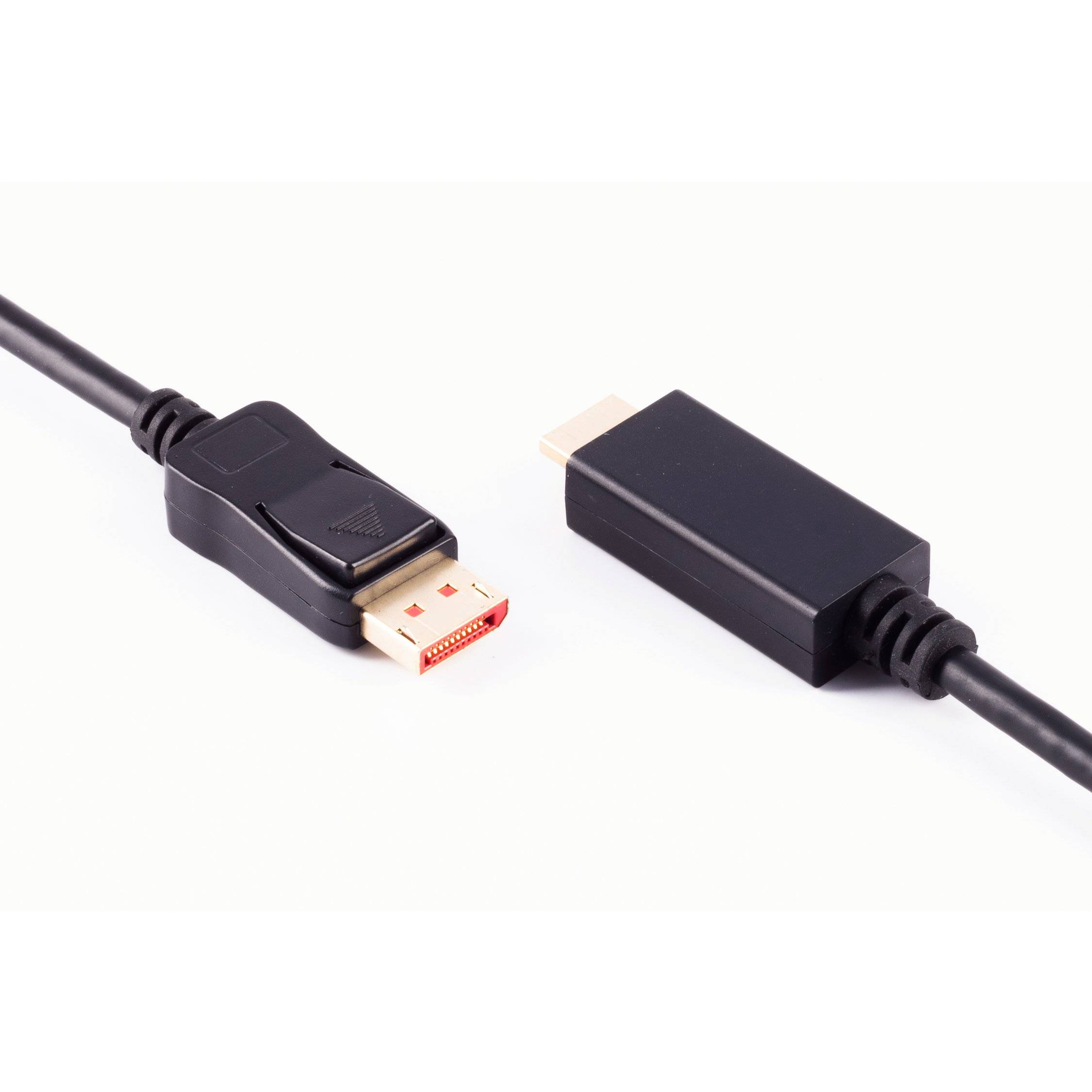 shiverpeaks BASIC-S DisplayPort - HDMI 1.4 Kabel, 2,0 m DisplayPort Stecker - HDMI A Stecker (20P19C), bis 4K2K - 1 Stüc-2