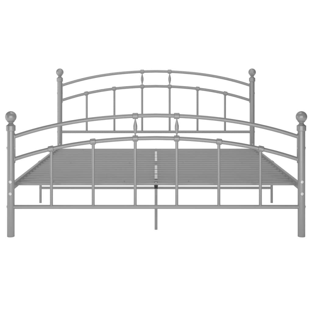 Giroletto Grigio in Metallo 180x200 cm-2