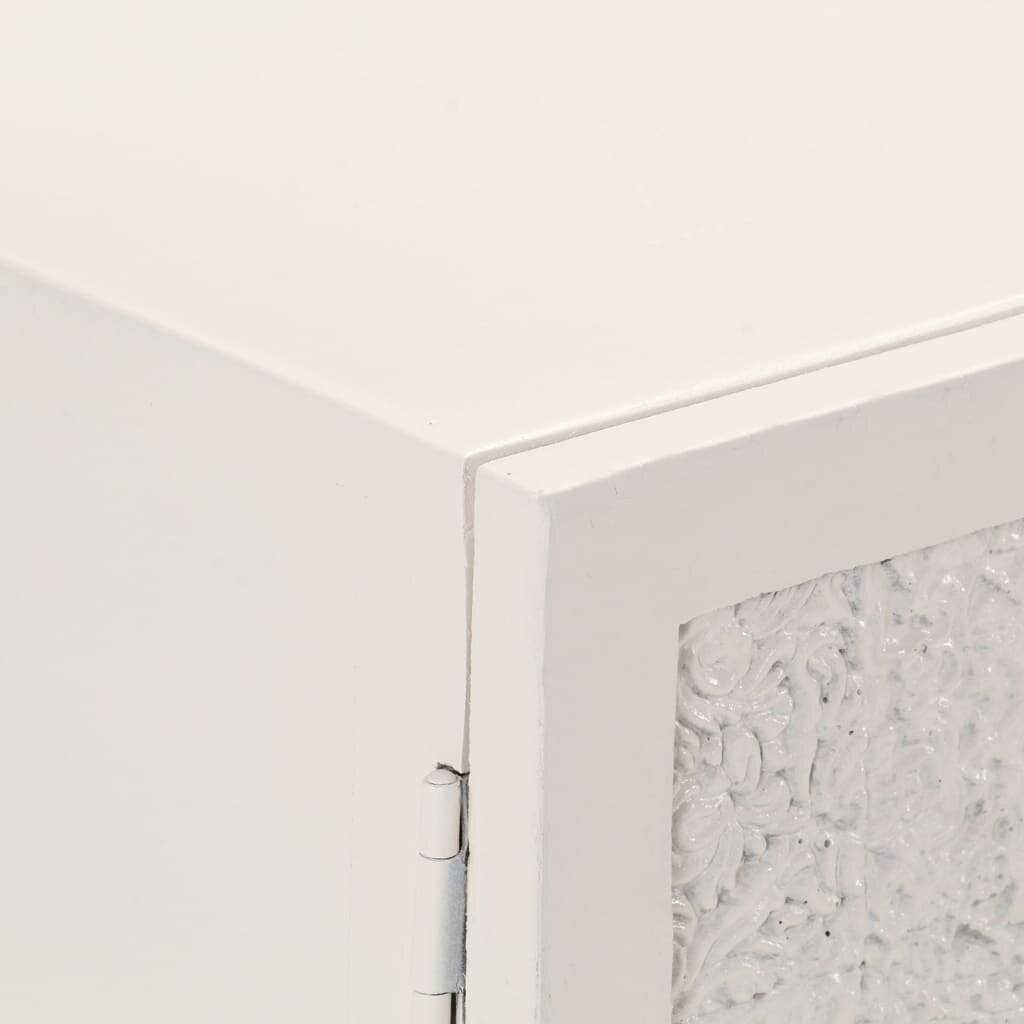 Credenza 115x30x76 cm in Legno Massello di Mango-1