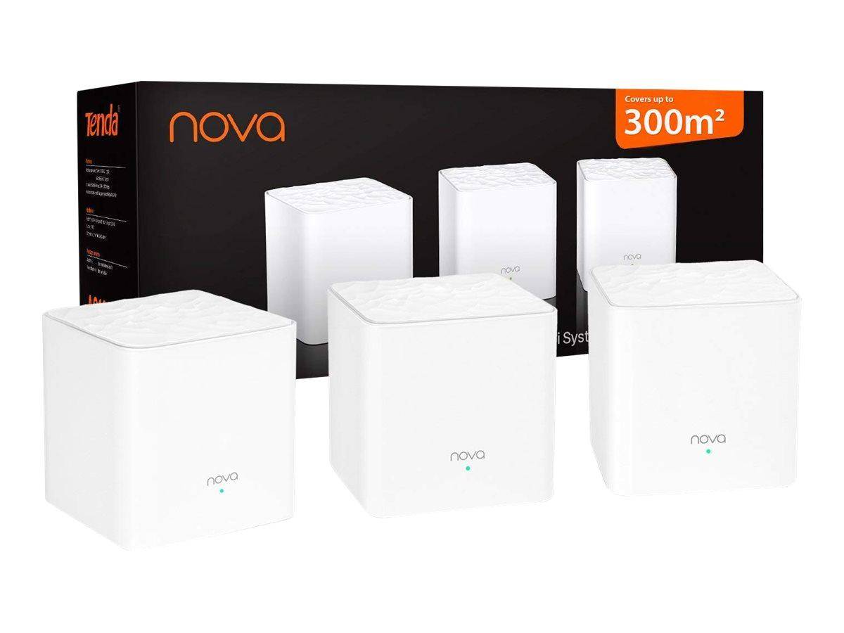 Sistema Home Mesh WiFi completo. NOVAMW3-0