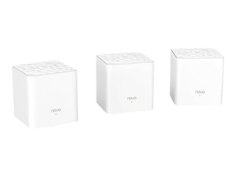 Sistema Home Mesh WiFi completo. NOVAMW3-4