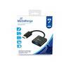 MediaRange MRCS173 cavo e adattatore video 0,15 m VGA [D-Sub] DisplayPort Nero (MRCS173)