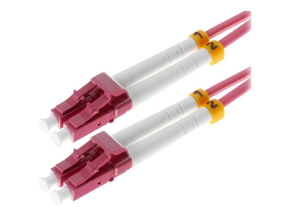 Helos 1m OM4 LC/LC - LC - LC - Männlich/männlich - OM4 - Violett - Multi-Modus (115700)-0