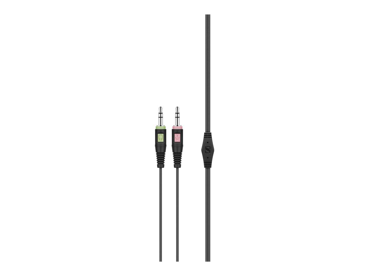 2x 3.5 Jack (Cuffia/Mic.), Jack 3,5 mm Sennheiser PC 3 Chat Cuffia On Ear Nero-4