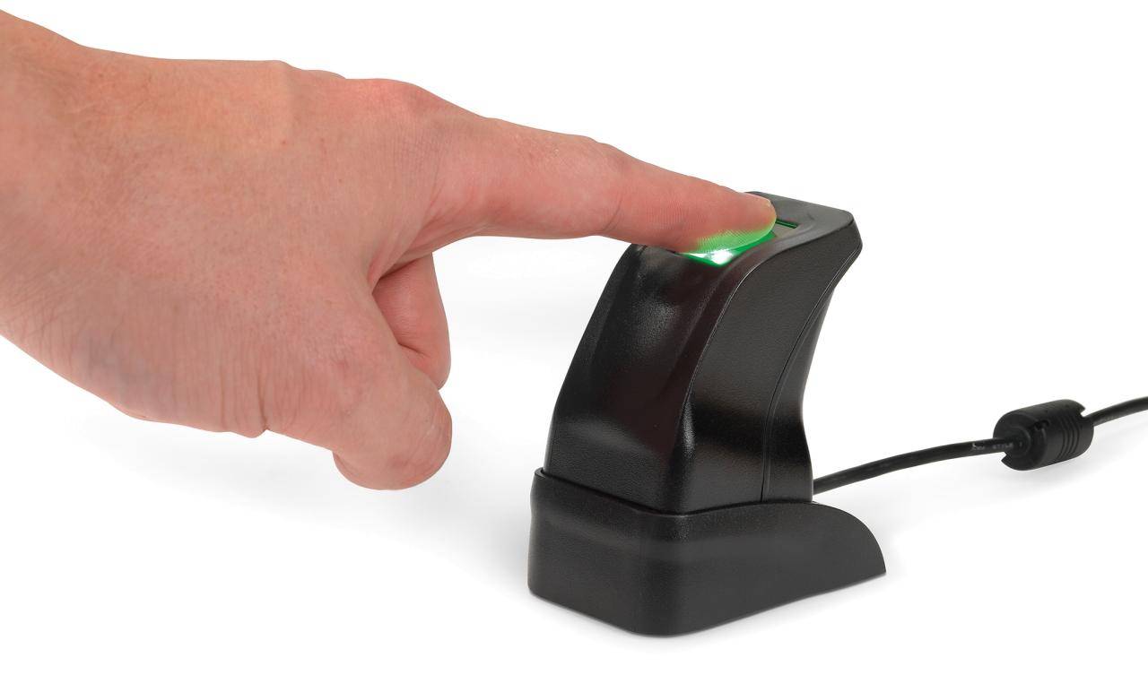 Safescan FP-150 lettore di impronte digitali USB tipo A Nero-2