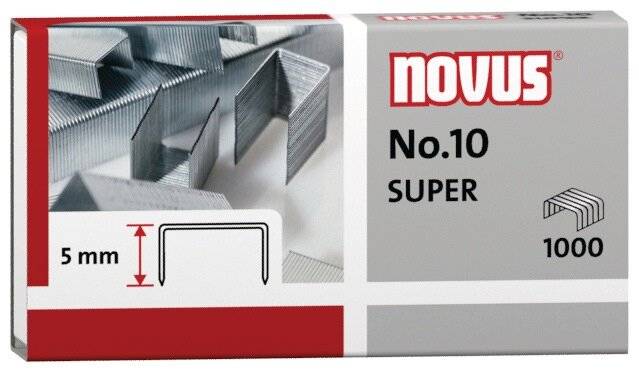 Novus Issue Clips n. 10 Super 5 mm - 1.000 pezzi-3