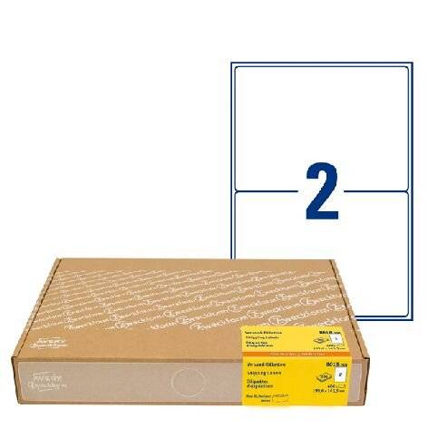 Etichette di spedizione AVERY Nutzform 8018-300 199,6 x 143,5 mm bianco-2